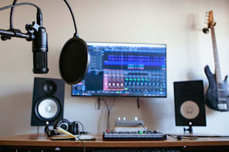 record guitar tracks for your modern praise and worship song