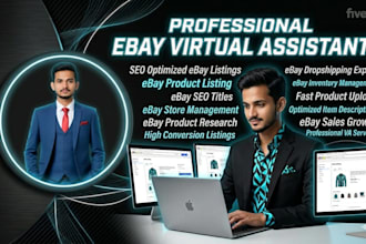 be your professional ebay product lister, SEO optimizer, store manager