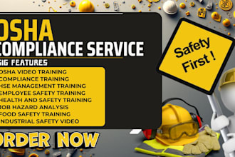osha compliance training manual, employee handbook, policy and procedure, sops
