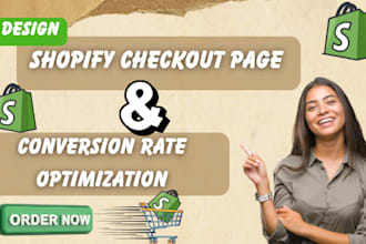 do shopify checkout design and conversion rate optimization for shopify store
