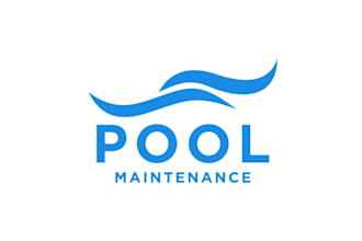 do swimming pool cleaning and repair logo