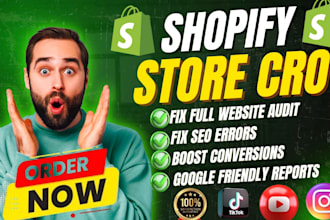shopify UX, layout, and cro optimization for stronger sales