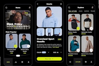 develop shopify clothing app ecommerce app wig salon hair jewelry wristwatch app