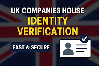 provide companies house UK identity verification, identity verification as acsp