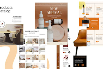 design product catalog, catalogue, magazine layout, lookbook