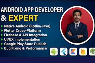 be your android app developer for android app development