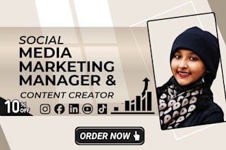 be your professional virtual assistant and SMM manager