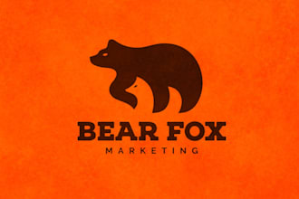 create minimalist and negative space logo design