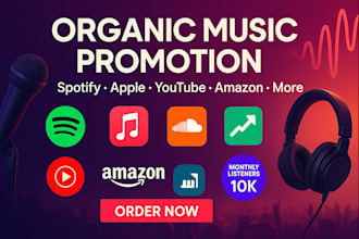 promote your music with spotify apple music tidal and soundcloud