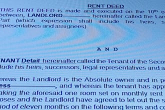 draft a simple rent agreement in clear legal format