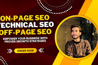 do technical and on page SEO for shopify and wordpress