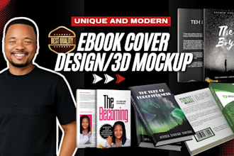 design and create a professional book cover or 6x9 KDP journal cover