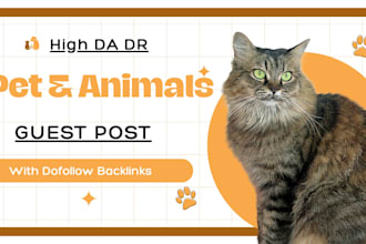 do pet grooming guest post on high da pet blogs