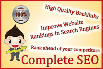 rank your website very high in google with best SEO backlinks traffic