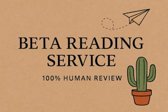 provide honest, thoughtful beta reading