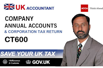 prepare and file your UK company accounts and corporation tax return