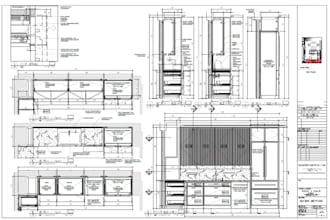 prepare professional millwork, joinery, and cabinet shop drawings