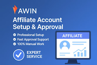 set up a high converting awin affiliate account for your business