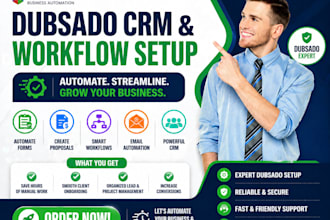setup dubsado CRM workflow automation to streamline your business