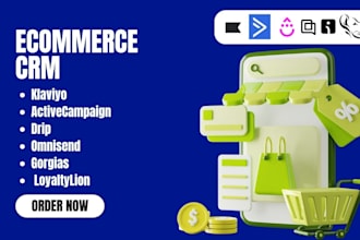 setup ecommerce CRM activecampaign drip loyaltylion klaviyo omnisend gorgias