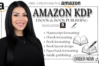 amazon kdp book publishing german book writing spanish book formatting book edit