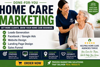 home care leads elderly care leads health care leads home care website