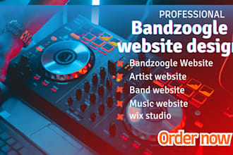 bandzoogle website music website bandzoogle band website dj podcast website