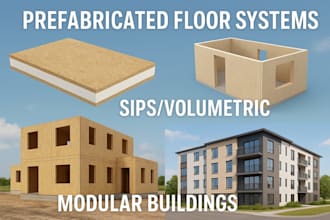 prefab floor panels sips volumetric modular units multifamily housing design