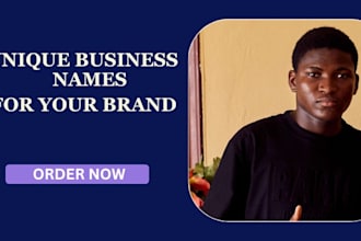 create a unique brand names with domain availability