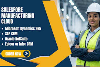 salesforce manufacturing cloud sap CRM microsoft dynamics 365 epicor infor CRM