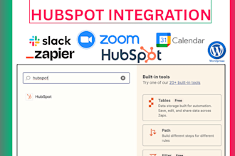 integrate hubspot with gmail google calendar outlook wordpress zapier slack zoom