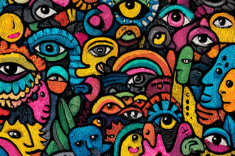 draw fun, quirky, and custom doodle art just for you