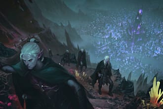 create a dnd character illustrations or concept art