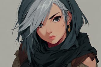 make custom anime style roleplay character