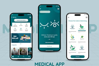 develop medicine delivery website, medicine app pharmacy app, health fitness we