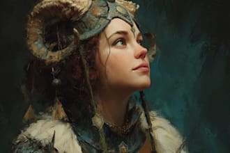 do realistic or fantasy portrait