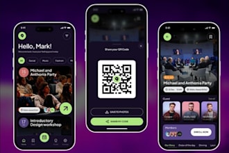 build ai event planning app, ticket booking, novelty ids website, organizer app