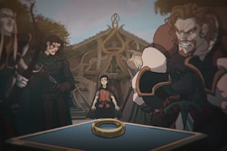 draw a dnd character art or character design