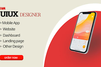 design modern UI UX for web and mobile apps