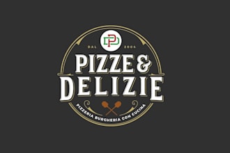 create pizza restaurant chain logo