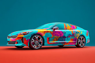 design vehicle wrap and truck decals