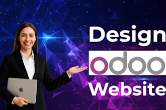 design and develop a professional odoo website