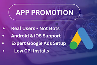 do mobile app promotion to boost app installs on google ads