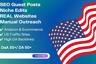 high authority guest posts, niche edit backlinks