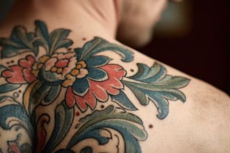make a traditional japanese irezumi tattoo