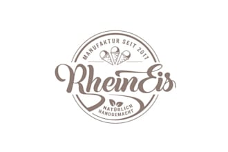 design classic super ice creamery logo