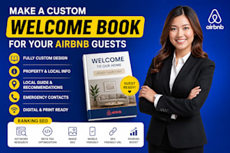 make a custom welcome book for your airbnb guests account