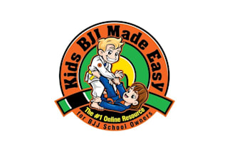 design modern fun kid martial arts industry logo