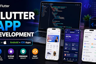 develop high performance flutter apps for android and ios