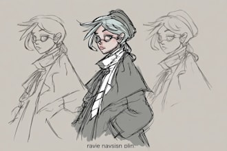make you a rough sketch